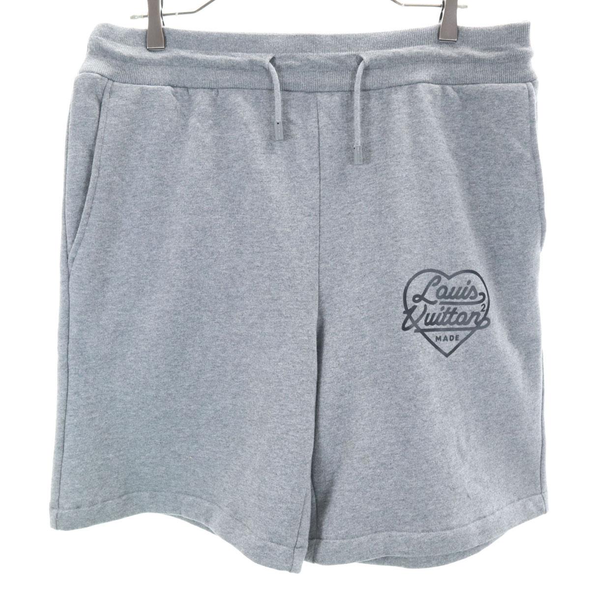 

LOUIS VUITTON 22SS Nigo Collaboration sweat Shorts L X NIGO fleece lining Men s Used