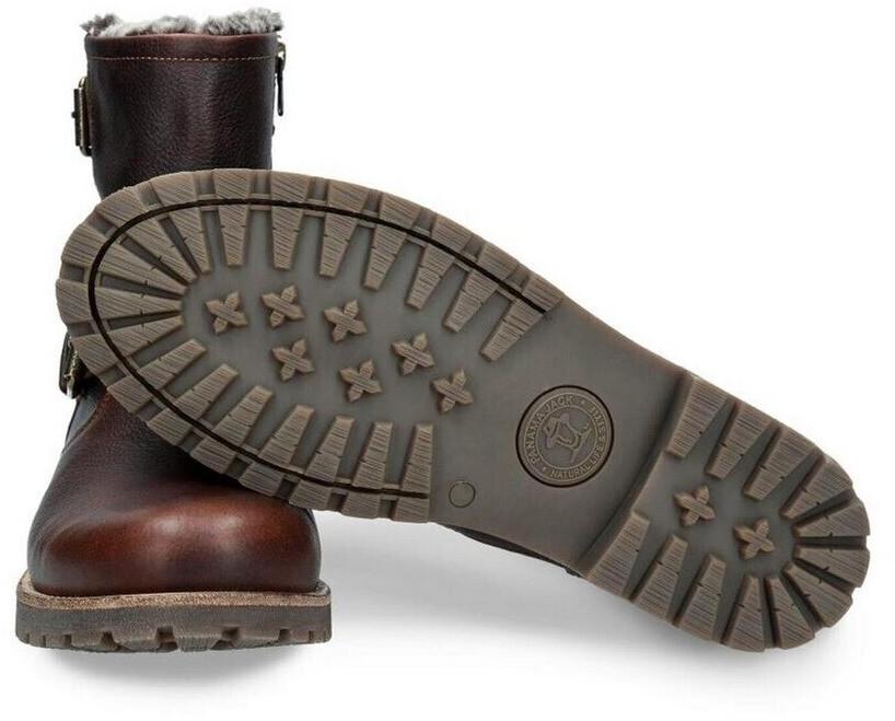 Коричневые ботинки Panama Jack Faust C4 темно-коричневого цвета