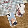 Singer S-Sabrina C-Carpenter Silicone Phone Case For iPhone 16 15 14 13 12 11 Pro Max Mini Leather Soft Cover