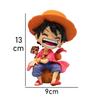 Anime Peripheral Series ONE PIECE Luffy Solon Sanji Q-version Sitting Posture Children's Model Figurine Toy Gift Collectibles