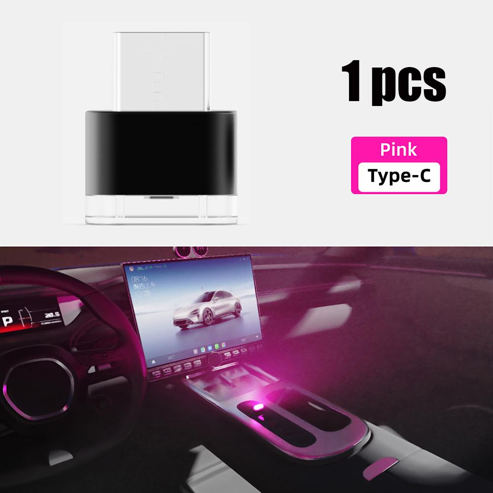 New Model Mini Type-c LED Ambient Light Portable Plug-and-Play Decorative Ambient Lights for Indoor Environment Lighting