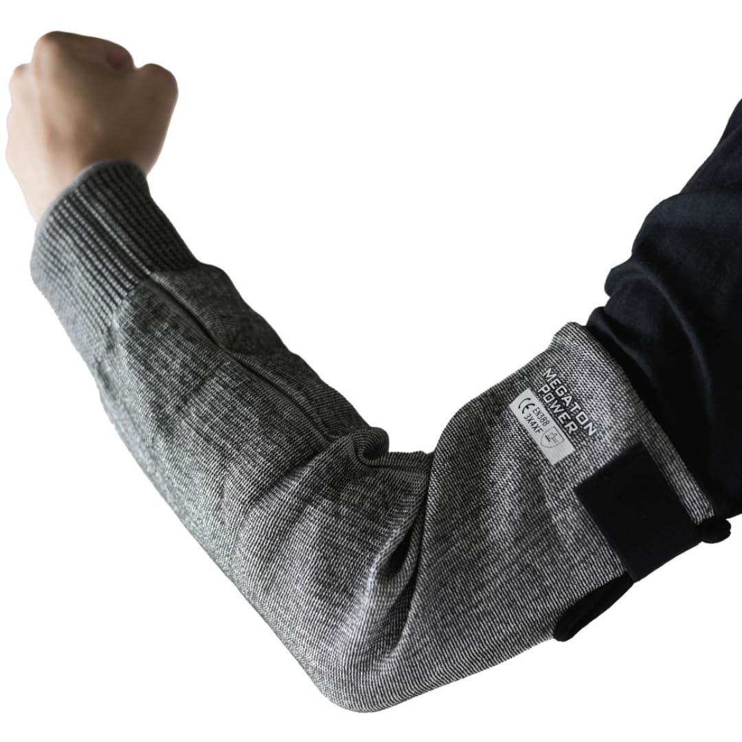 

рукав F длина вереск для опасной руки рукав [Fujite] Порез-стойкий рукав, длинный, уровень, 42см, серый, работа, рукав,