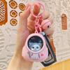 Backpack Cat Luminous Keychain Toys Cartoon Bag Decorations Kids Gifts Cute