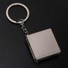 Double Scale Tape Measure Keychain Mini Size Keyring Pull Ruler  Hand Gauging