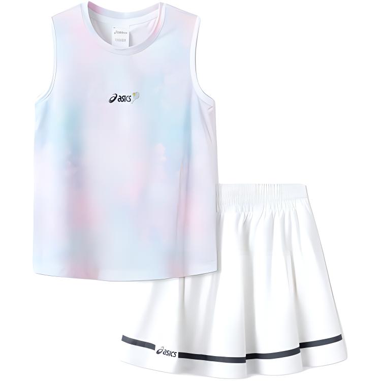 Children Aged 3 7 Years Old Asics Skirt Set Light Purple 332251190326 110