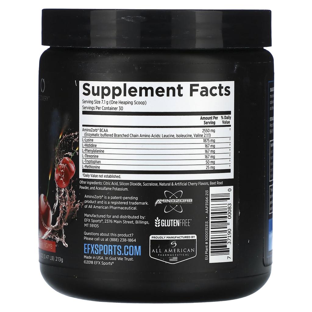 Training Ground, Aminozorb Eaa, Cherry Night, 213G(7.51Oz)