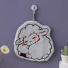 Adorable Lamb Hanging Hand Towel - Fun Household Cloth for Kitchen & Bathroom, Perfect for Kids