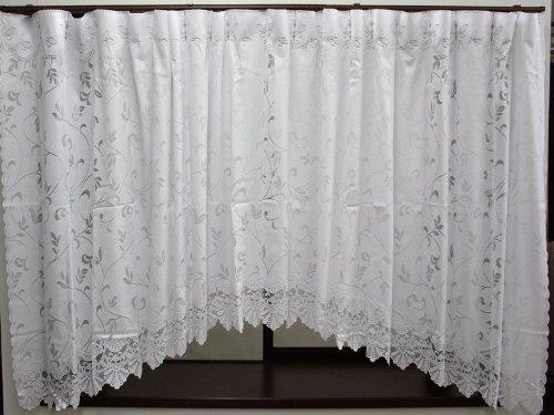 

Curtains: Obscure daytime views from outside! Arched bay window curtains, available in 4 sizes (115cm long)