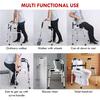 3 In 1 Height Adjustable Walking Frame Foldable Elderly Toilet Support Shower Chair Aluminum Alloy Training Bracket