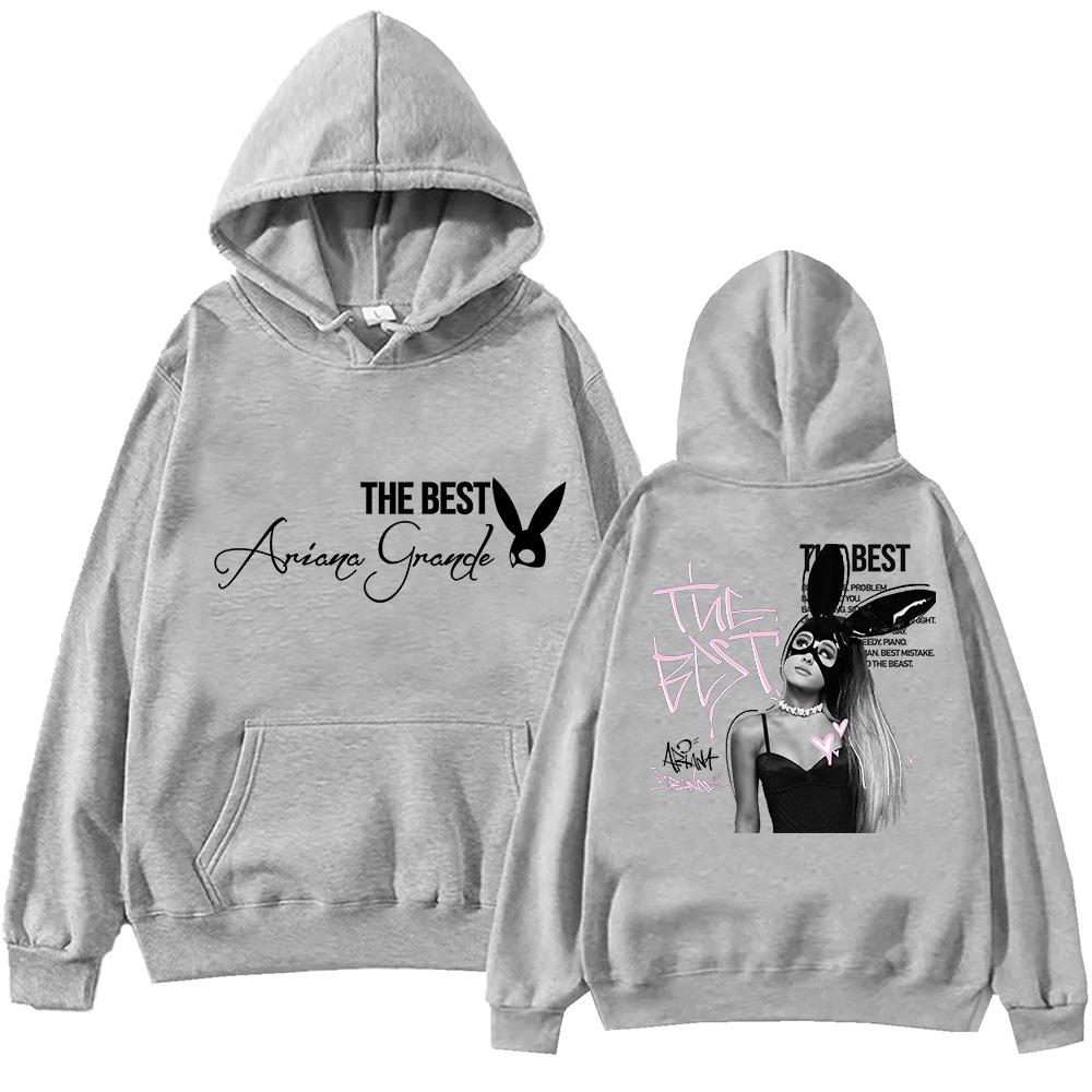 Ariana Grande Herren- und Damen-Hoodies, Harajuku Hip-Hop Pullover, Hoodies, Sweatshirts, modische Damen-Streetwear
