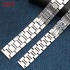 Stainless Bracelet Steel Solid Metal Watchband 16mm 17.5mm 20mm 22mm 23mm for T-ANk S-OLO Watch Band Couples Watch Strap
