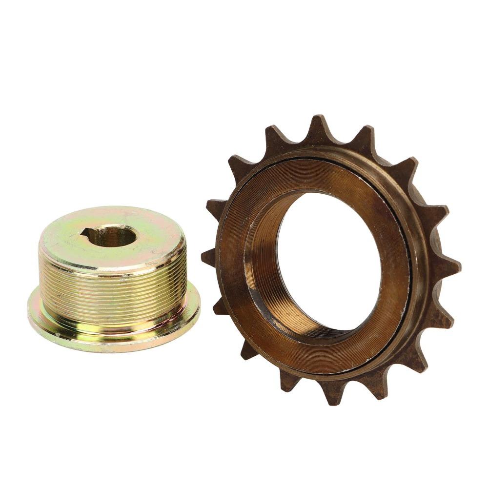 1Set Iron Electric Bike Sprockets for MY1016Z MY1016 MY1018 MY1020 Motor Motor Flywheel Installation