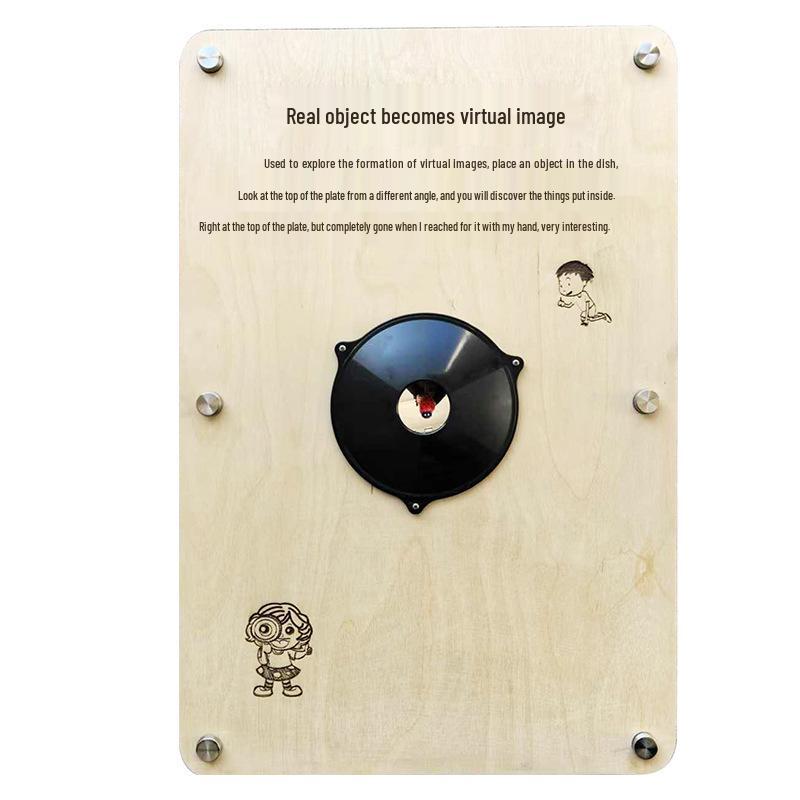 Interactive Solid Wood Science Wall Toys for Kindergarten and Primary School