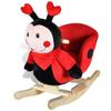VidaXL Rocking Ladybug for Babies Plush Animals Children's Toy House 80071