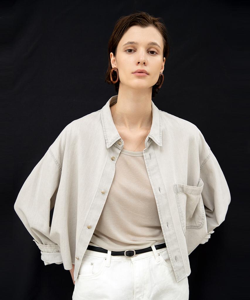 OUI MAIS NON David Petit Leather Belt