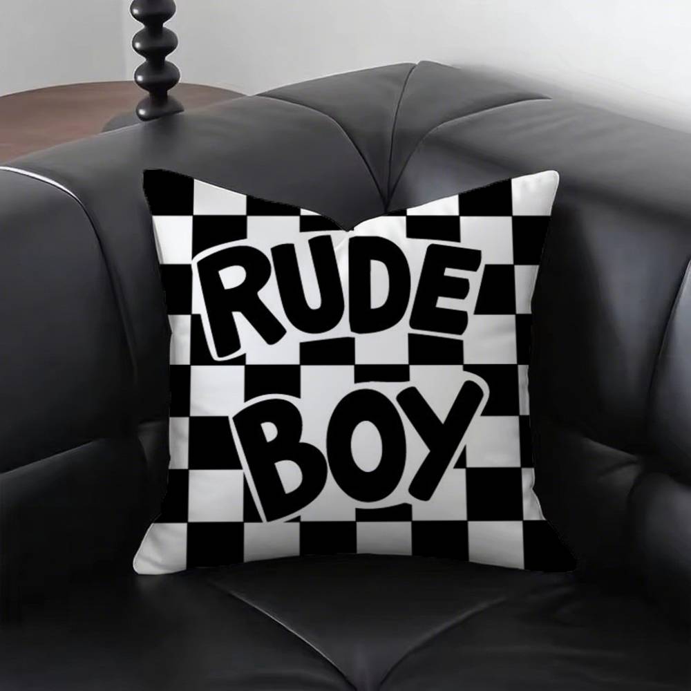 1pc Original Rude Boy Pillow Case Square Bedroom Sofa Leisure Comfort Cushion Car Living Room Home Decoration