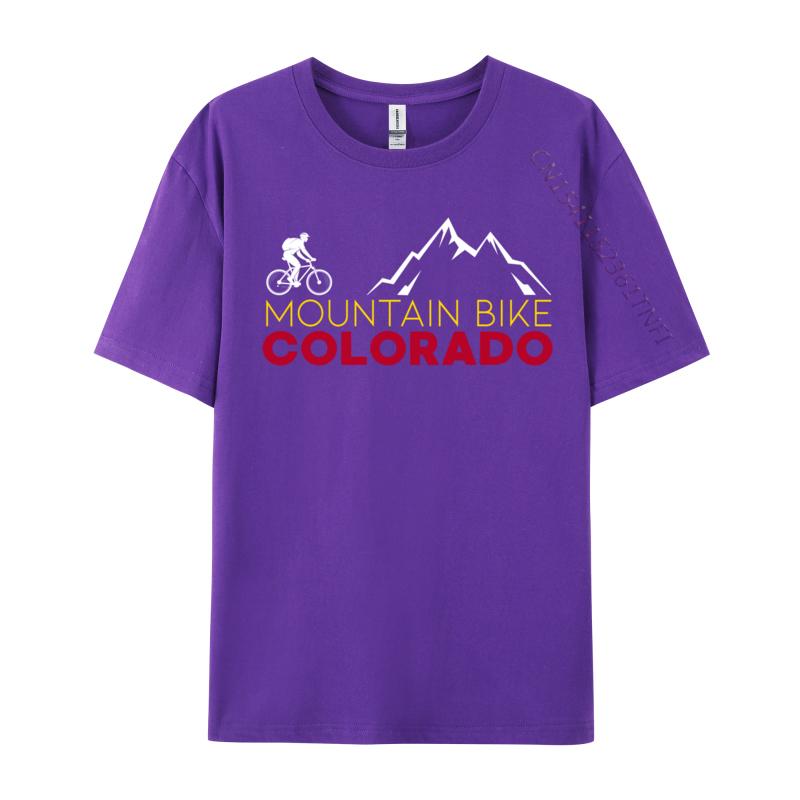 Colorado Mountain Bike Co Mtb T Shirt Design Labor Day Special All Cotton Mens Top T-Shirts Tops Tees Drop Shipping