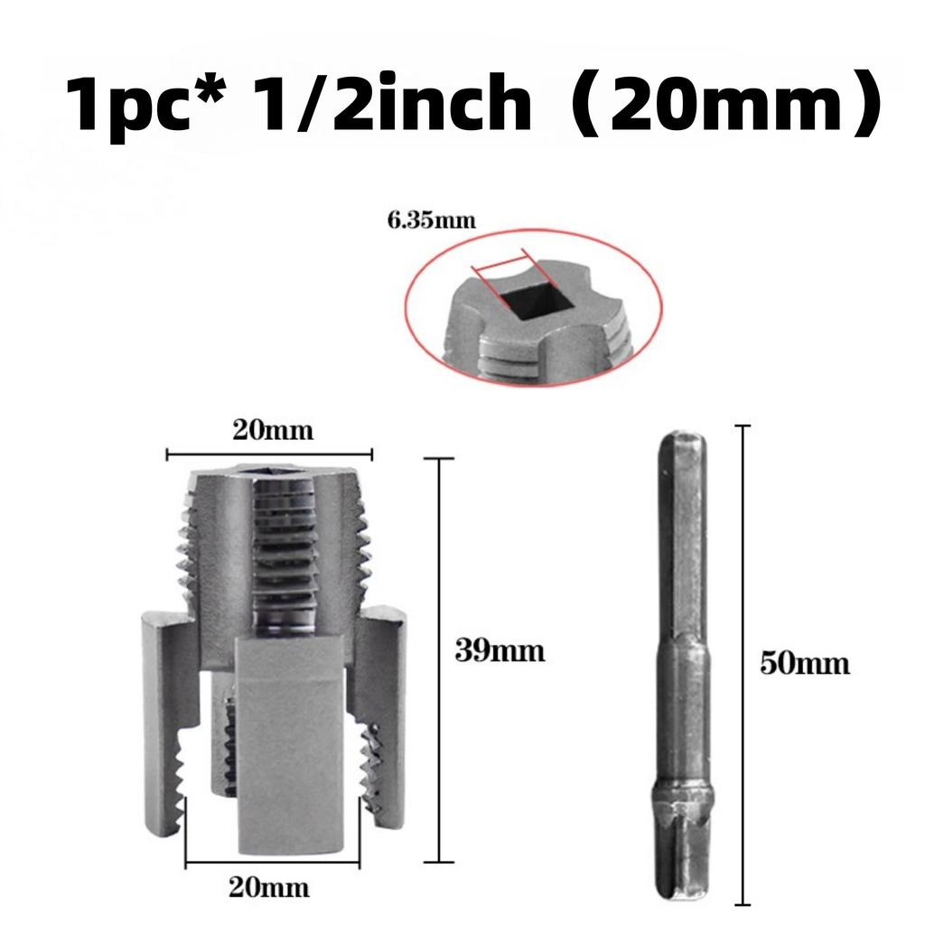 Rohrgewindeschneider Rohrgewindereparaturwerkzeug 1/2", 3/4"