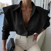 ZANZEA Women Shirt Collar Ruffle Long Sleeve Shirts