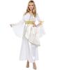 [deaizaka.biz] Goddess Cosplay Costume, Mythical Fairytale Princess Costume Set, Fits Height 155-165cm, White, Halloween, Parties, Events