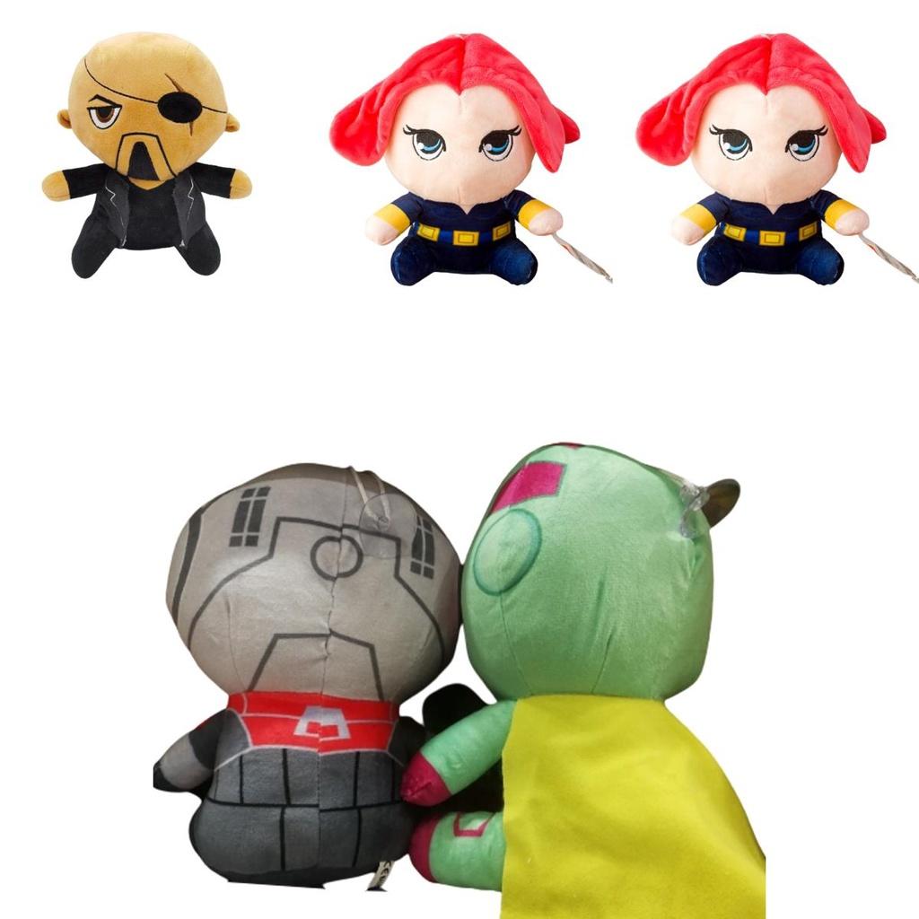 Marvel Avengers Plush Toy Collection Thor Spiderman Black Widow Ironman
