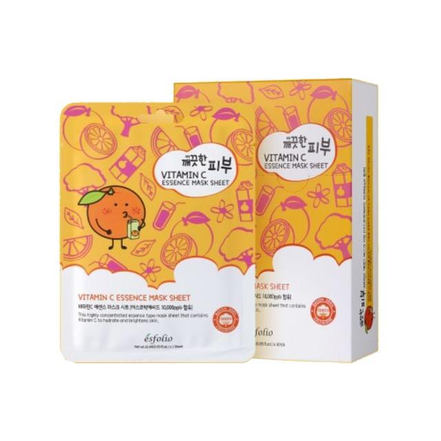 

esfolio - Vitamin C Essence Mask Sheet Set 10 sheets