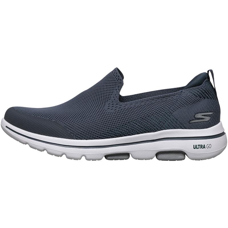 Skechers Men s Breathable Mesh Slip-On Walking Shoes 43 (275mm)