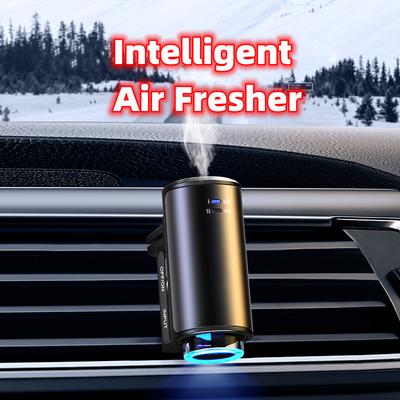 Auto Electric Air Diffuser Aroma Car Air Vent Humidifier Mist Aromatherapy Car Air Freshener Perfume Fragrance Car
