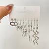 Butterfly, Snake & Sword Earrings Set: Retro European & American Style for Women - Perfect for Halloween