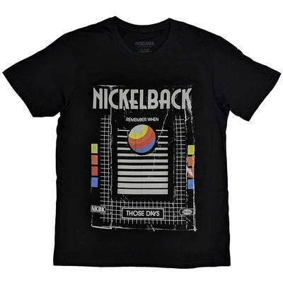 Nickelback Those Days VHS Official Tee T-Shirt Mens