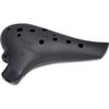 NIGHT by Noble Ocarina Plastic AC Black Rubber Finish Black (Rubber Finish)