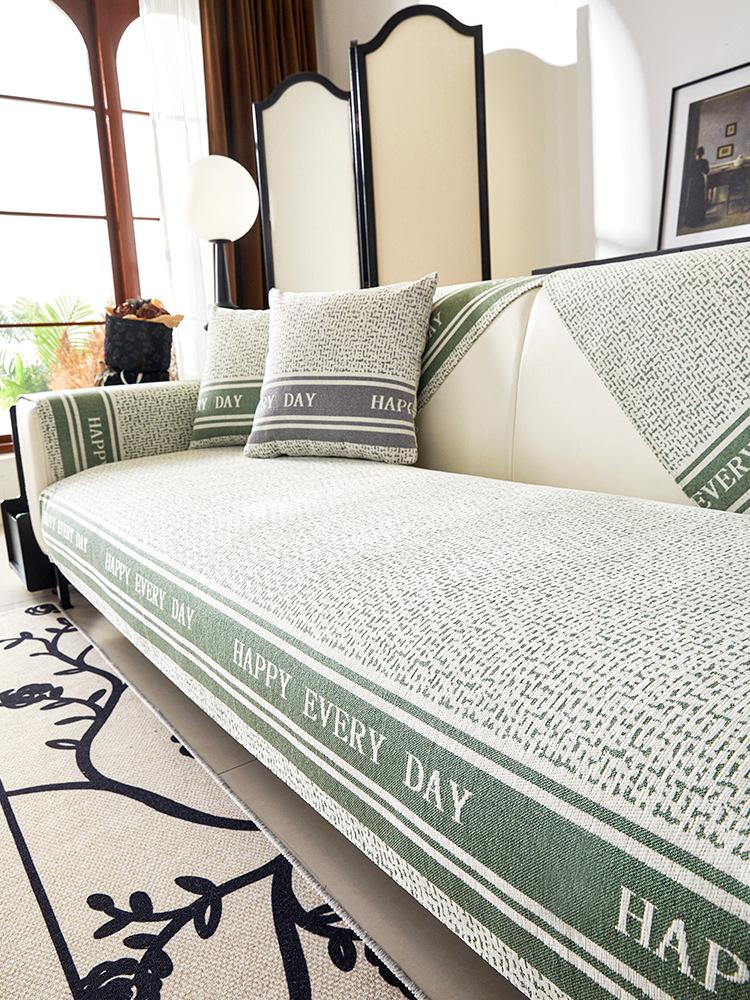 

Четыре сезона универсальная подушка для дивана простая современная комбинация полный пакет универсальный чехол для дивана противоскользящий скандинавский диван 70x70