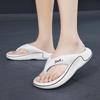 Summer Men Flip Flops Soft Sole EVA Beach Slippers for Men Outdoor Platform Casual Shoes Home Non-slip Bathroom Slides Shoes