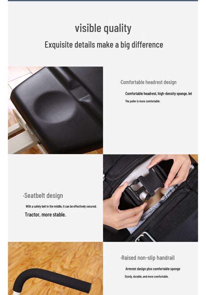 Automatic Cervical & Lumbar Traction Bed for Disc Herniation Therapy