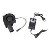 Powerful 5200RPM 12V Violent Fan With Plastic Nozzle Pet House Exhaust Fan For Electronics Cooling And Exhaust System