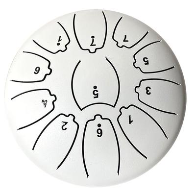 Yaonkaku Tongue Slit Drum with Storage Musical Sheet Music Included Drum, 11-Note, 6-inch Bag, Instrument, Percussion, Yoga, Meditation, Zen, Prayer,