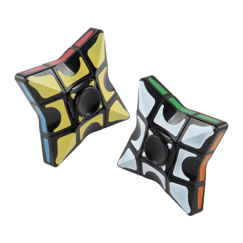Children'S New And Strange First-Order Fingertip Gyro, Special-Shaped Rubik'S Cube Smoothly Rotates To Decompress And Vent, Decompression Rubik'S Toy