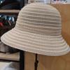 Capten Elle (Authentic) Women's Striped Big Brim Bucket Hat ELD3UKK011