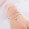 Dawapara Triskele Triple Spiral Charm Armband Triskelion Symbol Celtics Amulett Edelstahl Frauen Schmuck