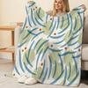 Flannel Blanket - Soft, Cozy & Minimalist, Machine Washable, Ideal for Home Relax, Office Naps, Christmas & Halloween Warm Vibes.