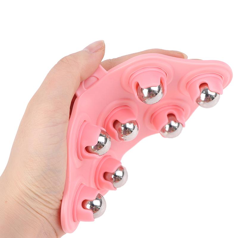 Roller Ball Body Massager Muscle Pain Relief Massager Neck Back Massage Brush