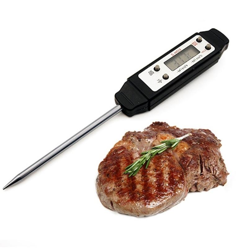 Convenient Water Temperature Meter Lightweight 50g Solid Design Mini Digital Temperature Sensors Kitchen Camping Essential