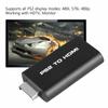PS2-auf-HDMI-Konverteradapter, M209 – unterstützt alle Anzeigemodi der PlayStation 2, 3,5-mm-Audioausgang, Plug-and-Play, Stromversorgung über USB-Kabel