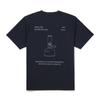 [Snowpeak] Aqua X Cooling Lamp Graphic Short Sleeve T-shirt Dark Navy (S26MMPTS88)