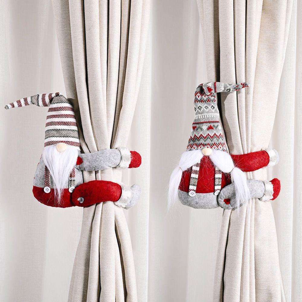 Adorable 1ps Christmas Gnome Plush Santa Doll