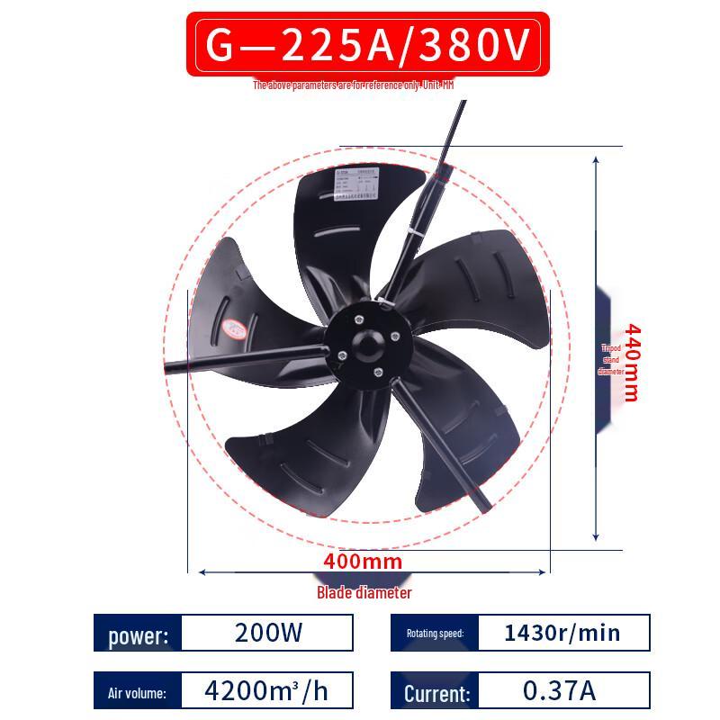 Industrial Electric Motor Cooling Fan