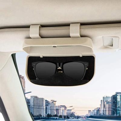 Auto-Brillenetui, Sonnenbrillen-Aufbewahrungsbox, Auto-Innenzubehör, Brillenhalter