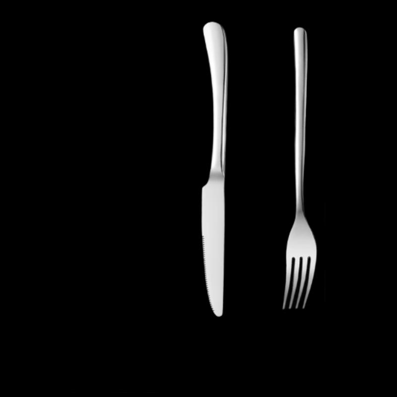 Mengzhang 304 Stainless Steel Dinner Cutlery Set