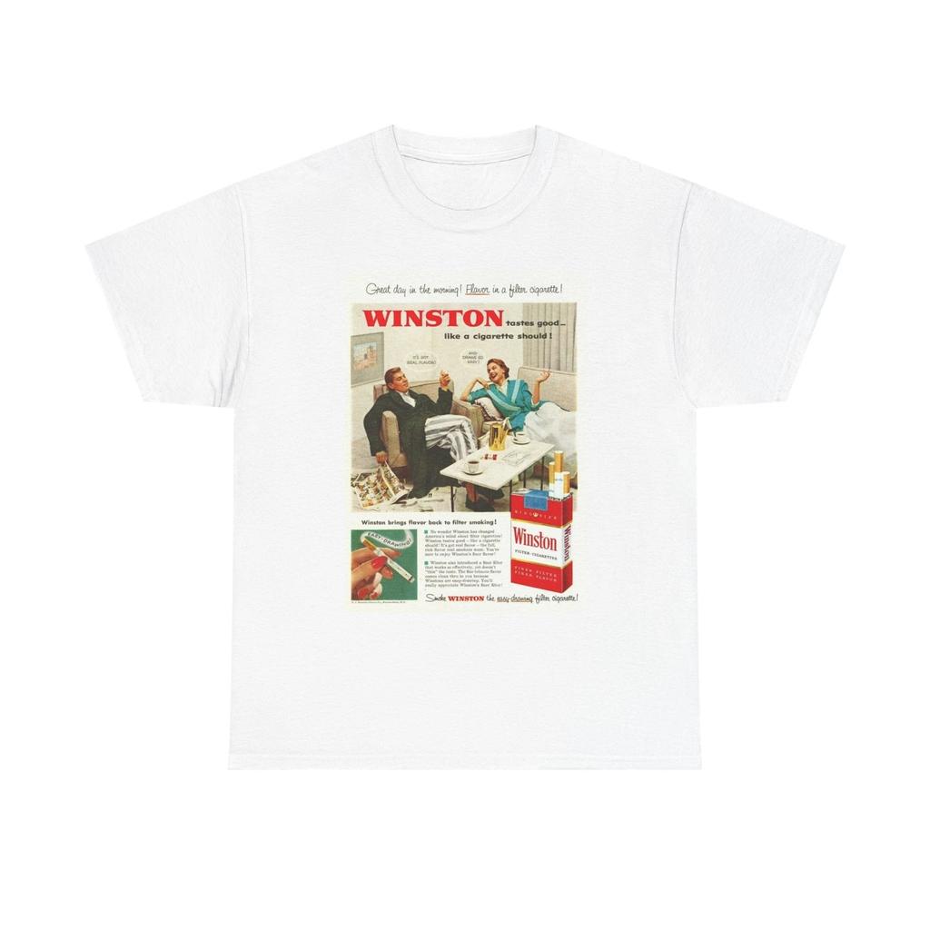 Herren- und Damen-T-Shirts Winston Zigaretten
