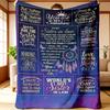 1pc Creative Blanket for Sister-In-Law'S Best Birthday Throw Flannel Multicolor Machine Washable for Sister-In-Law Blanket
